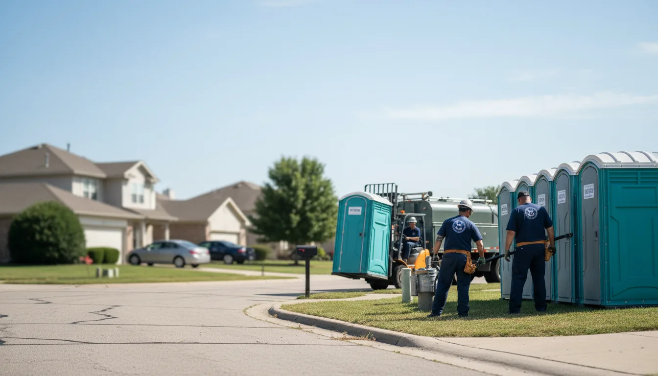 Porta Potty Rental in Florence, KS near me